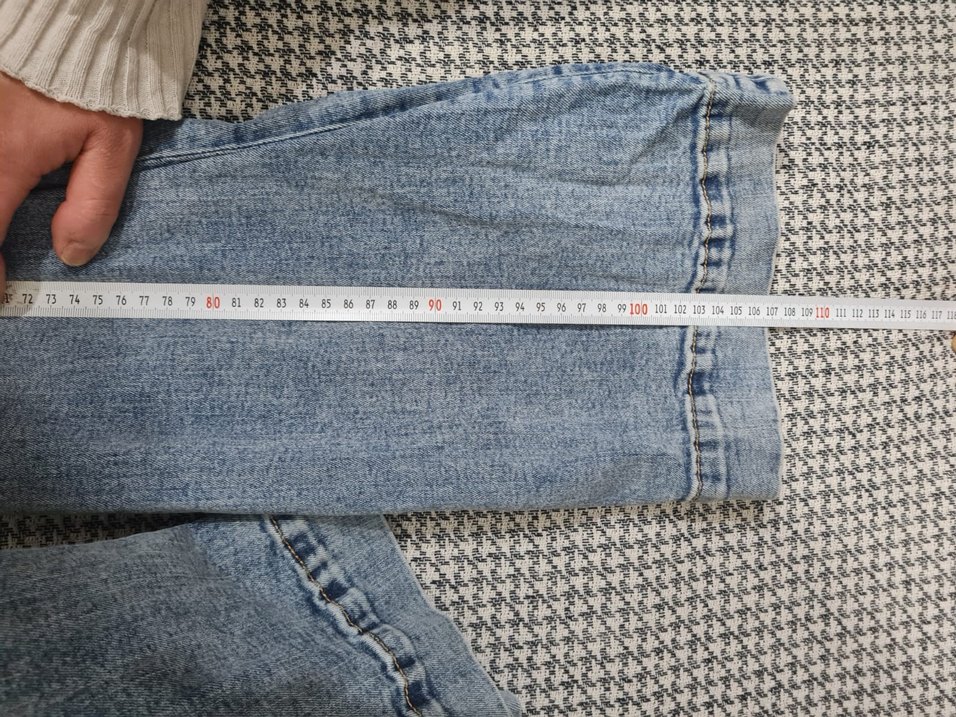 Kadın Denim İspanyol Paça Pantolon - Görsel 4