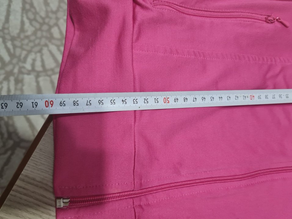 Pembe Fermuarlı koşu mont - Görsel 5