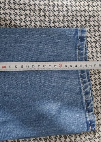 Kadın Mavi Denim Pantolon - Görsel 5