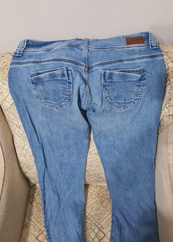 Kadın Mavi Denim Pantolon - Görsel 2