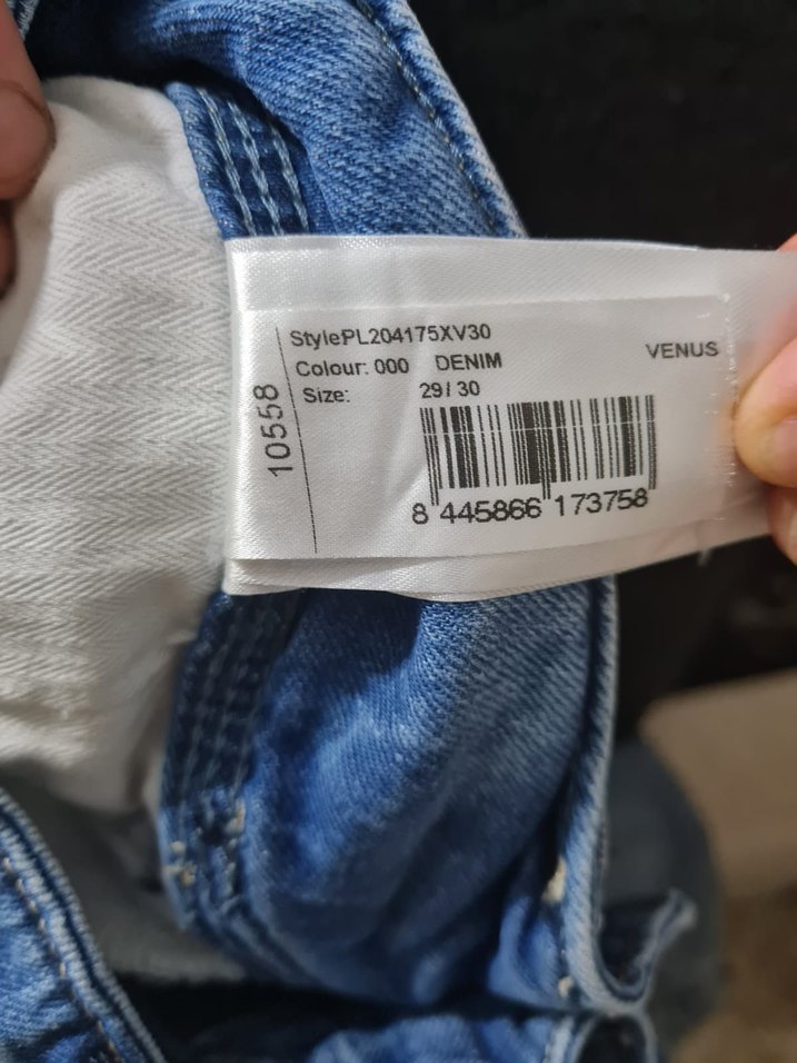 Kadın Mavi Denim Pantolon - Görsel 3