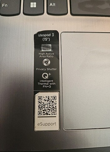 Beden Renk Lenova Idepad3 15ITL6