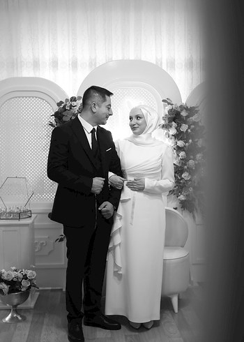 Abiye Tesettür Nikah Nişan Elbisesi