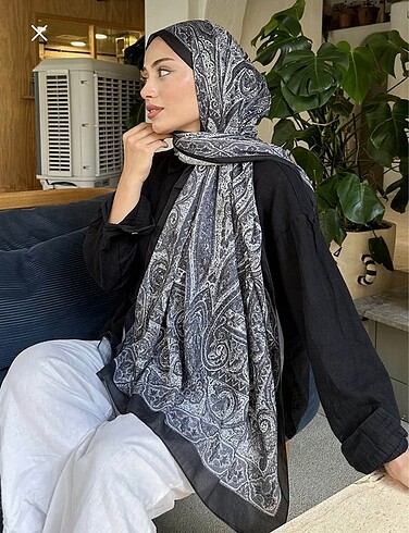 Trendyol & Milla 70x180 Pamuklu desenli şal