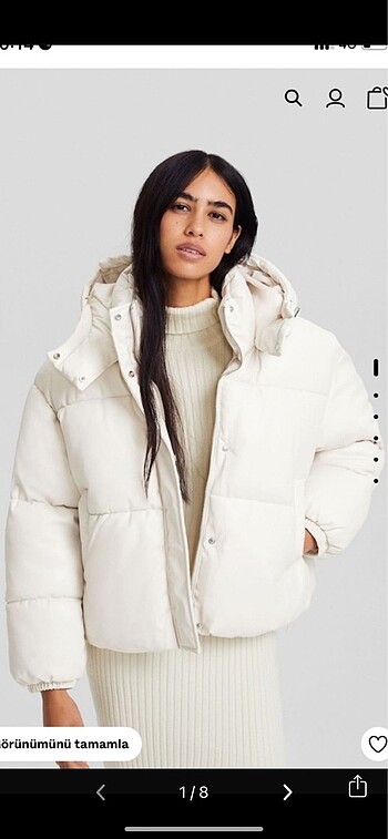 Bershka Bershka deri mont