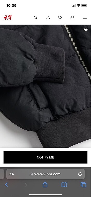 H&M Hm ceket