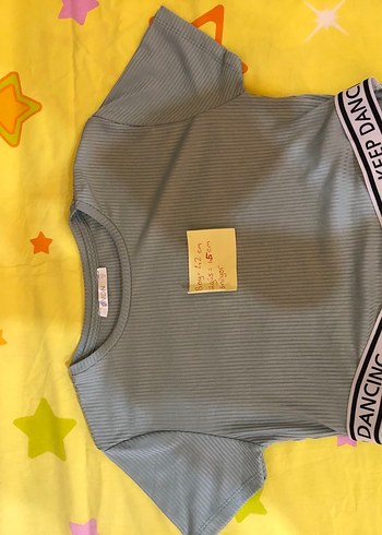 Kız Çocuk Baskılı Bohem Yarım Balıkçı Tişört - Görsel 13