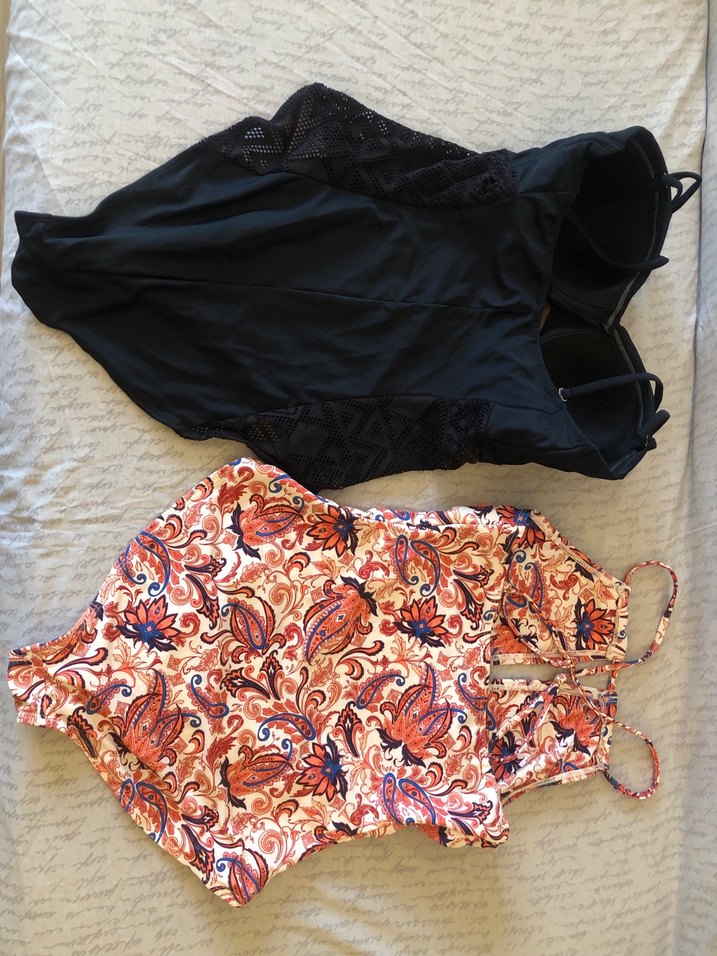 Bohem Desenli İp Askılı ikili Mayo - Görsel 2