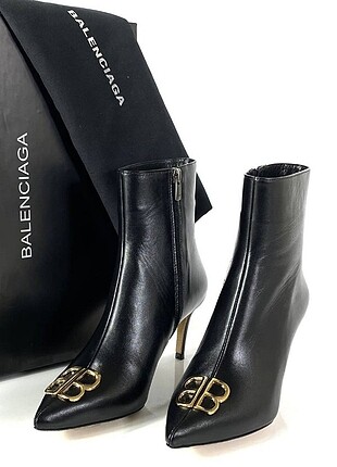 Balenciaga Square Knife BB Ankle Boots 
