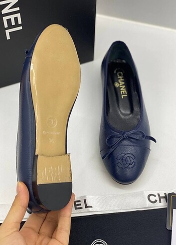 38 Beden lacivert Renk Chanel Babet