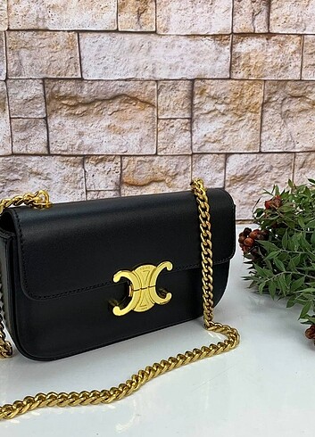 Celine Wallet on Chain Triomphe