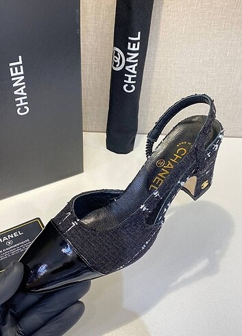 Chanel Tüvit Topuklu 