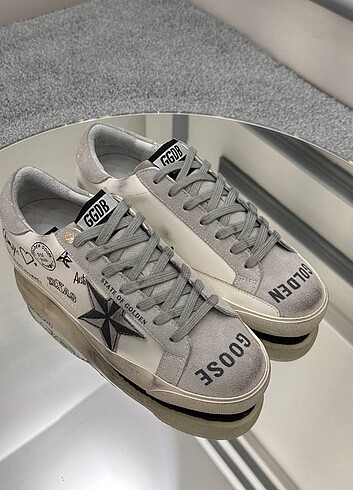 40 Beden gri Renk Golden Goose Delux