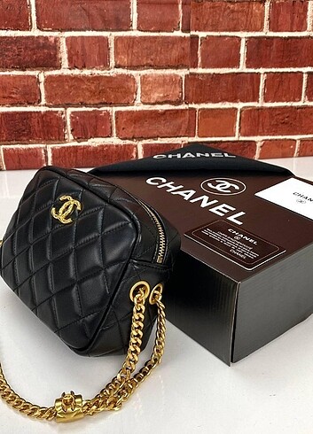 Beden mavi Renk Chanel Mini Camera Case