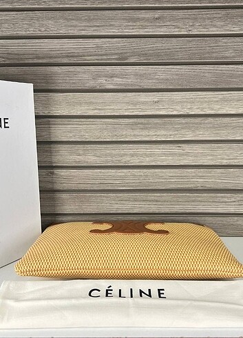 Celine Celine Logo Pouch