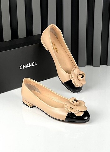 36 Beden ten rengi Renk Chanel Ballerina Babet