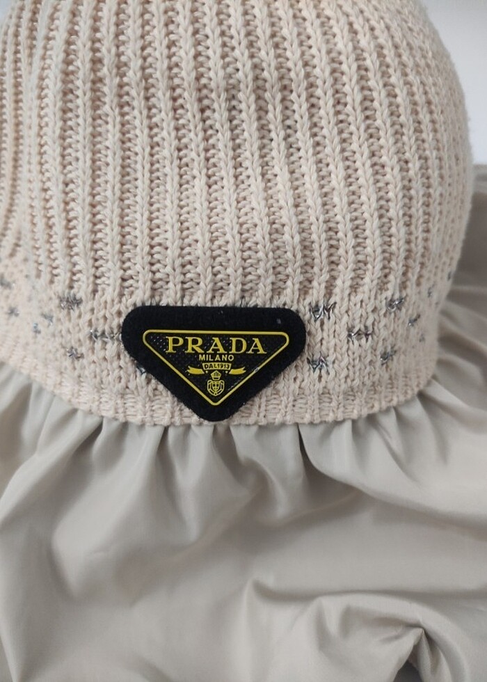 Prada Visor Şapka  - Görsel 3