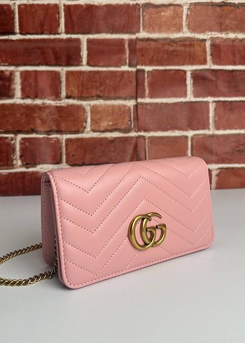 Bej Deri Zincir Detaylı Kadın Çanta - Görsel 19