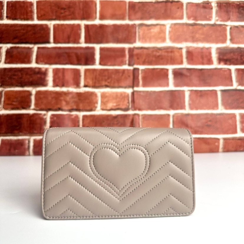 Bej Deri Zincir Detaylı Kadın Çanta - Görsel 5