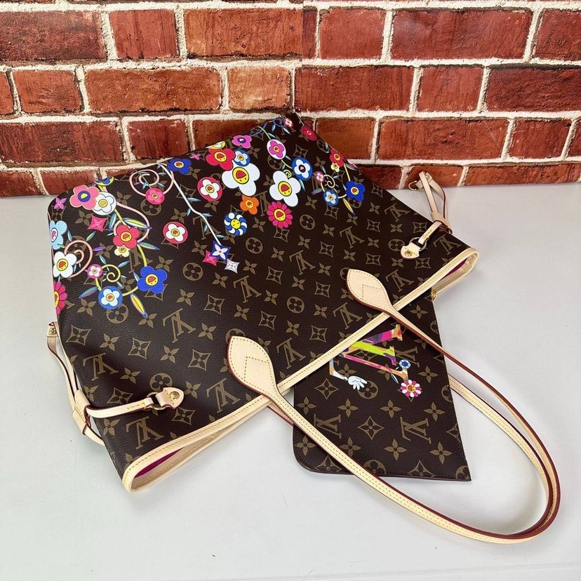 Louis Vuitton Çok Renkli Deri Kadın Çanta - Görsel 3