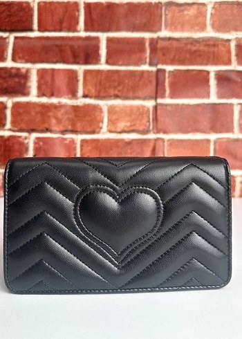 Bordo Zincir Detaylı Deri Kadın Çanta - Görsel 11