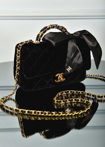 CHANEL - Mini Bag with Handle and Flap - Görsel 2