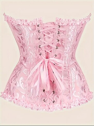 Pembe korse - Görsel 6