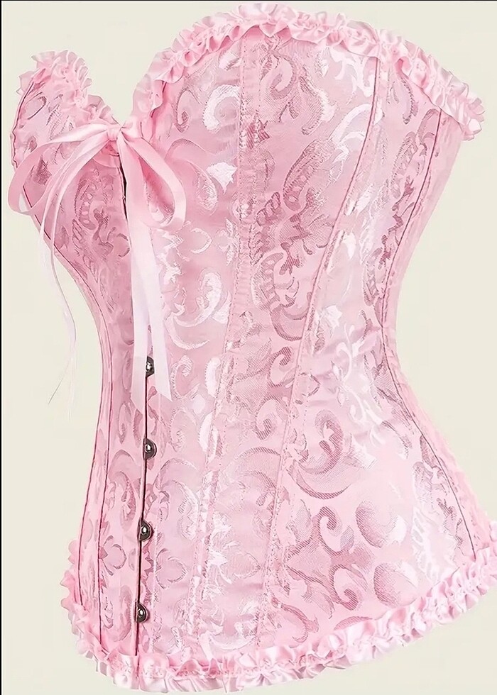 Pembe korse - Görsel 5