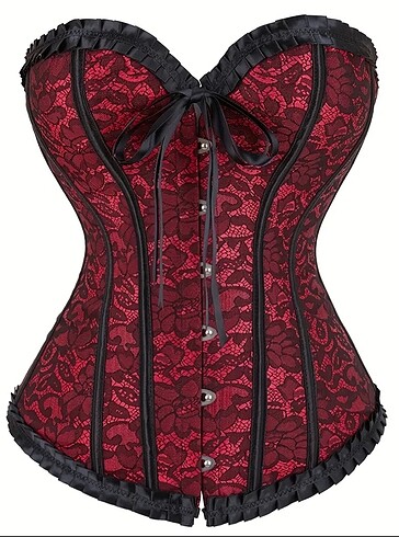 Diğer Bordo gotik korse