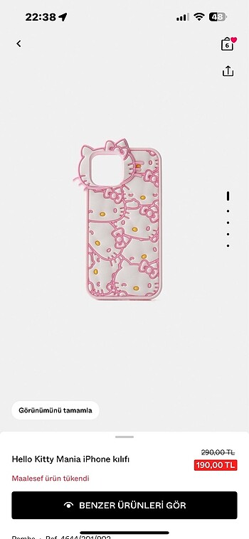 Hello kitty bershka kılıf arıyorum