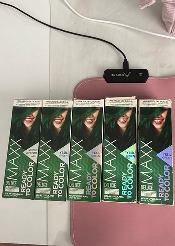 Maxx Deluxe Yeşil Saç Boyası