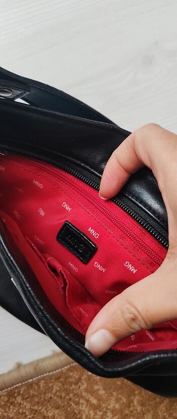  Beden Mango mini baget çanta 