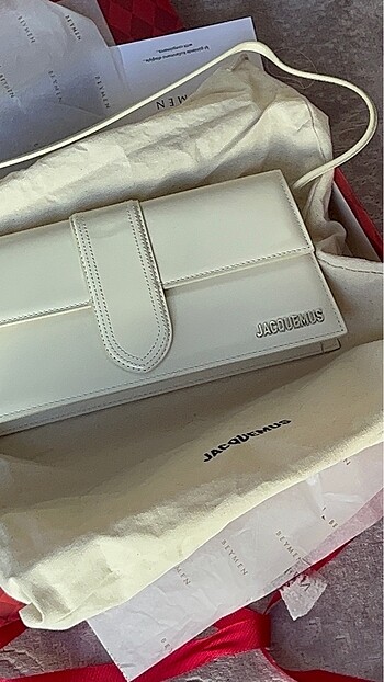 jacquemus 0 beyaz çanta