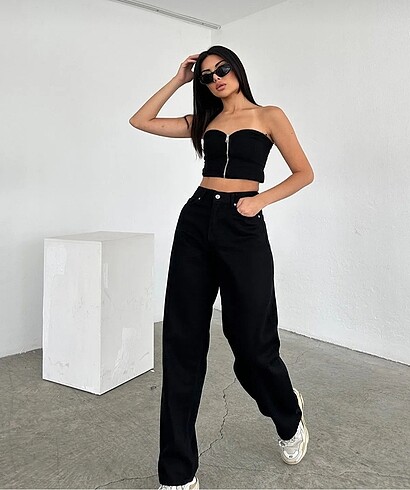 siyah zara dupe jean