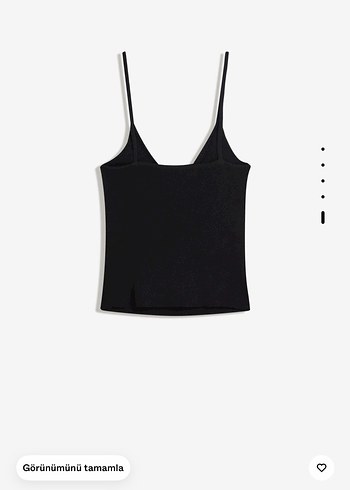 Siyah V Yaka Fırfırlı Kadın Büstiyer - Görsel 4