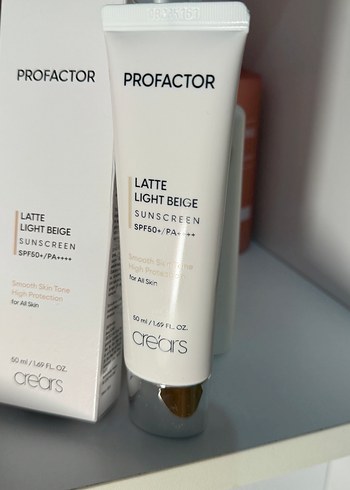 PROFACTOR Latte Açık Bej BB Krem SPF50 - Görsel 2