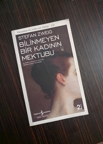 Bilinmeyen Bir Kadının Mektubu - Stefan Zweig
