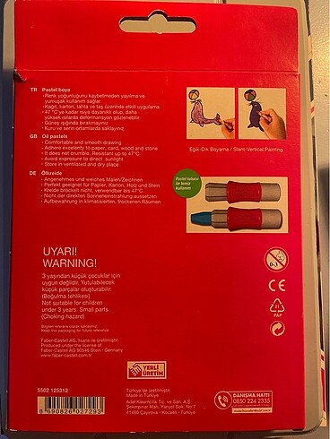  Faber castel 12 li pastel boya