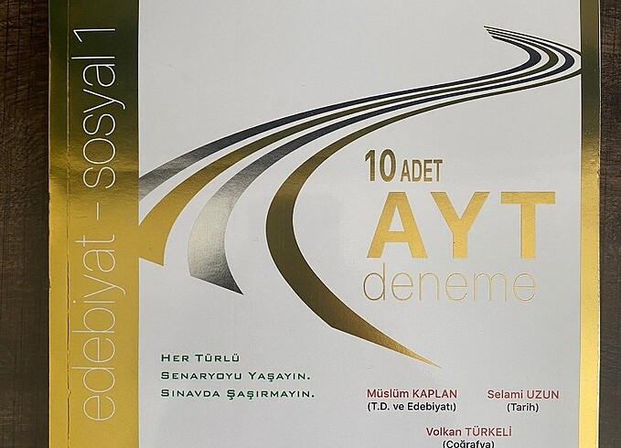 Ayt deneme 10 adet 