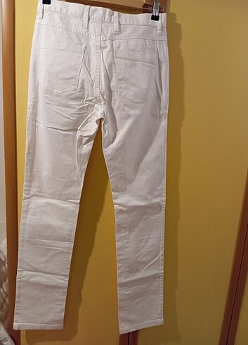 H&M Beyaz Pantolon