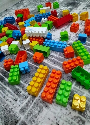 Fisher Price 85 parça lego oyuncak
