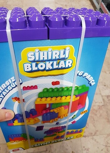 Magic blocks, sihirli bloklar, 76 parca lego, sifir urun????