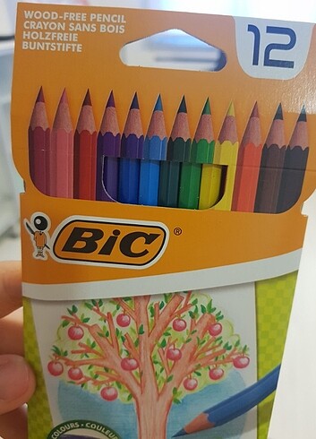  Beden Renk merhabalar????bic marka 12 li kuru boya kalem sifir urundur