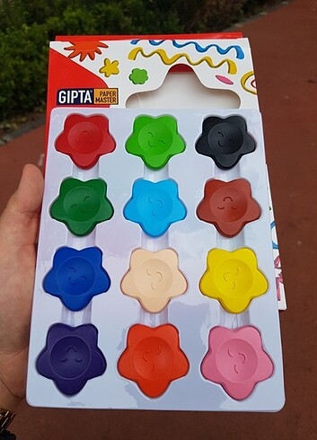 Fisher Price gipta yildiz sekilli 12li mum boya,sifir urun????