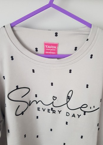 Penti Gri Uzun Kollu kiz cocuk Pijama Takımı