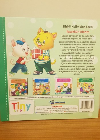 Beden Teşekkür Ederim Çocuk Hikaye Kitabı