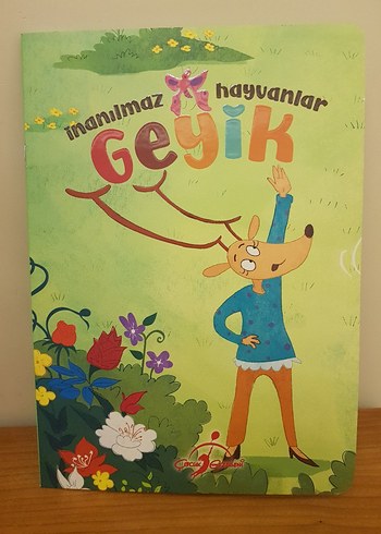 İnanılmaz Hayvanlar Geyik Çocuk Hikaye Kitabı