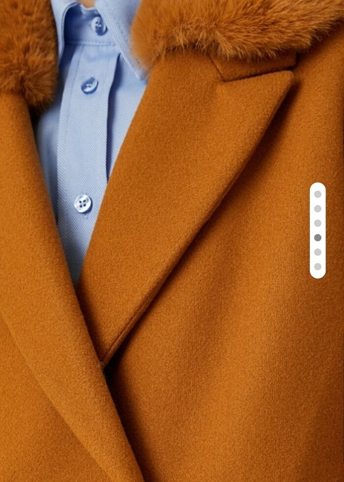 Koton kaşe kaban - Görsel 4