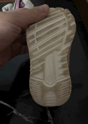 Kız Çocuk Pembe Cırtcırtlı Spor Ayakkabı - Görsel 4