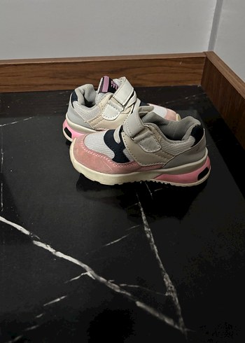 Kız Çocuk Pembe Cırtcırtlı Spor Ayakkabı - Görsel 2